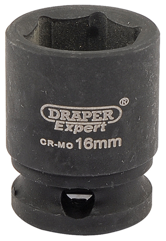 Expert 16mm 3/8" Square Drive Hi-Torq® 6 Point Impact Socket - 06876 