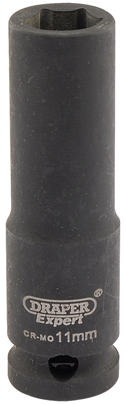 Expert 11mm 3/8" Square Drive Hi-Torq® 6 Point Deep Impact Socket - 06884 