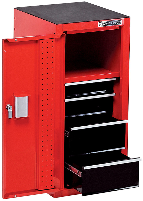 Expert 4 Drawer Side Cabinet For Roller Cabinets - 07616 