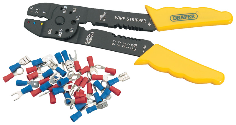 DIY Series 200mm 4 Way Crimping Tool Kit - 08677 