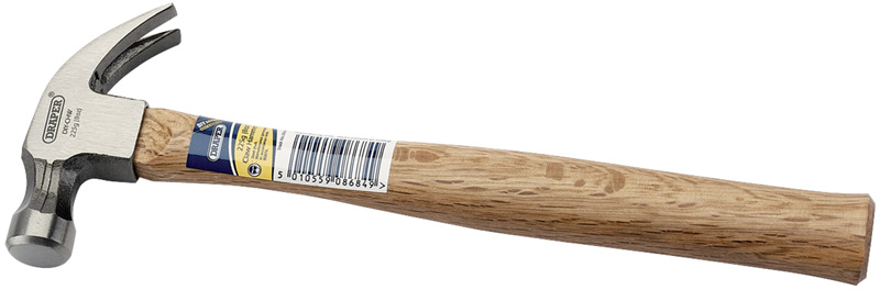 DIY Series 225g (8oz) Claw Hammer With Hardwood Shaft - 08684 