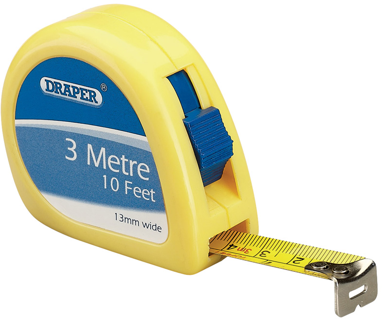 DIY Series 3m/10ft Metric/Imperial Measuring Tape - 09226 
