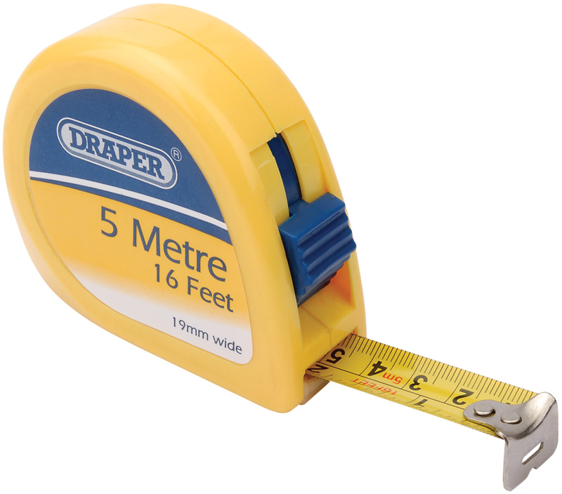 DIY Series 5m/16ft Metric/Imperial Measuring Tape - 09227 