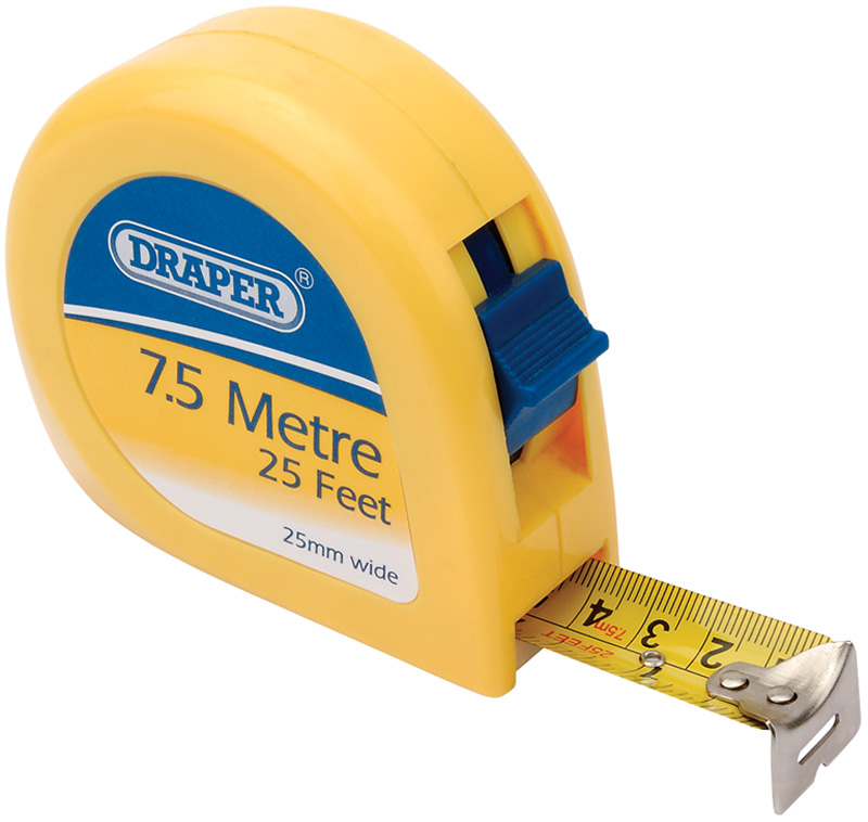 DIY Series 7.5m/25ft Metric/Imperial Measuring Tape - 09232 