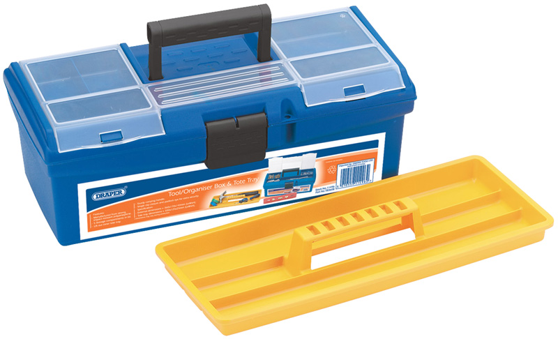 6.2L Tool/Organiser Box With TOTE Tray - 11496 