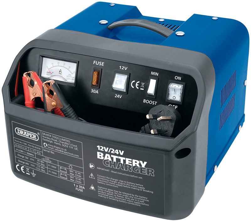 12/24V 15A Battery Charger - 11961 