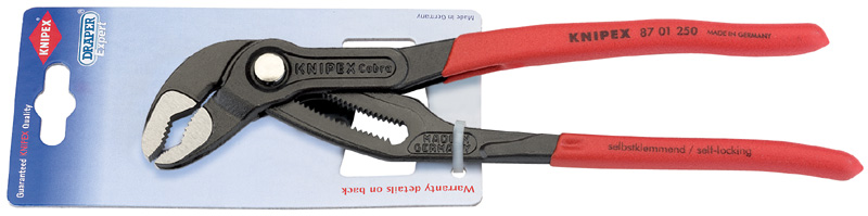 Expert 180mm Knipex Cobra® Waterpump Pliers - 13758 