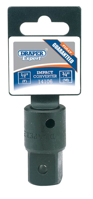 Expert 1/2"(f) X 3/4"(m) Impact Socket Converter - 14106 