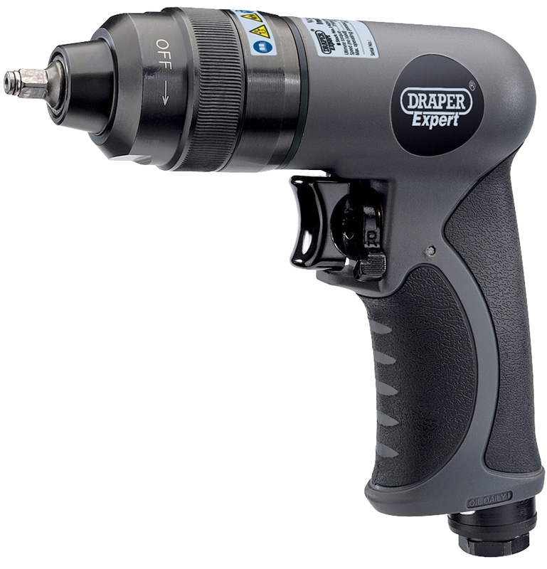 Expert 1/4" Square Drive Mini Composite Body Soft Grip Air Impact Wrench - 14256 