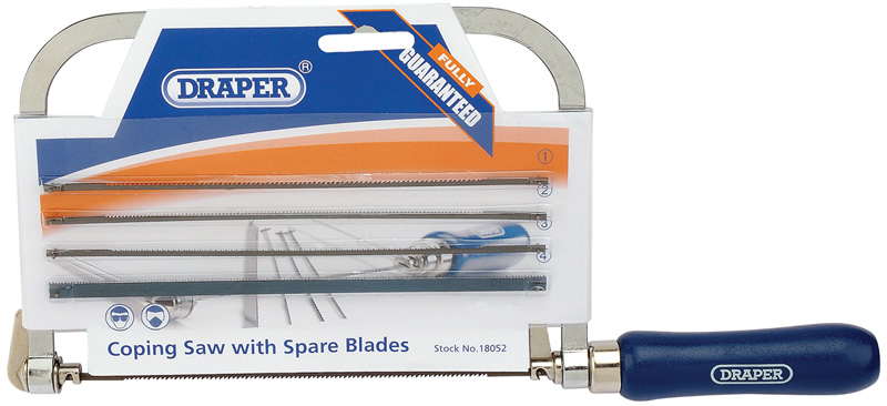 Coping Saw And 5 Blades - 18052 