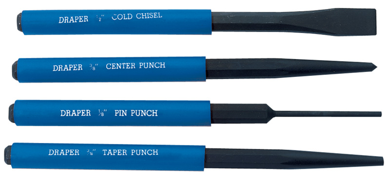 4 Piece Chisel And Punch Set - 18161 