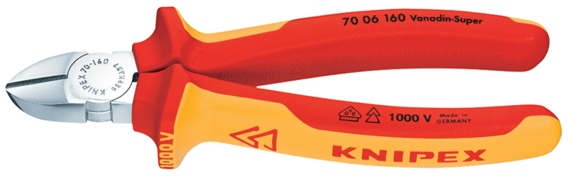 Expert 180mm Knipex Diagonal Side Cutter - 18451 