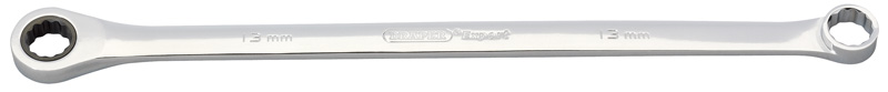 Expert Draper Extra Long 13mm Hi-Torq® Metric Long Pattern Ratcheting Ring Spanners - 19484 - DISCONTINUED 