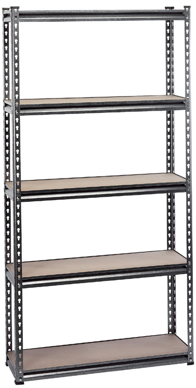 Expert Heavy Duty Steel Shelving Unit - Five Shelves (l920 X W305 X H1830mm) - 21659 