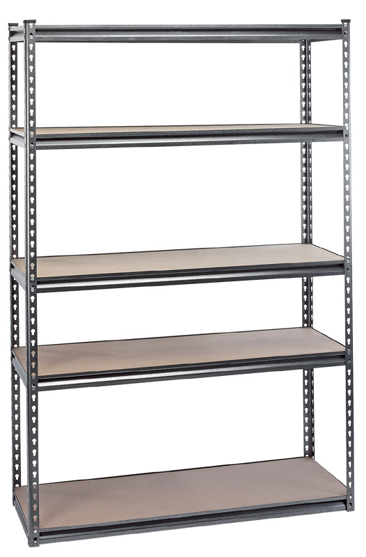 Expert Heavy Duty Steel Shelving Unit - Five Shelves (l1220 X W450 X H1830mm) - 21663 