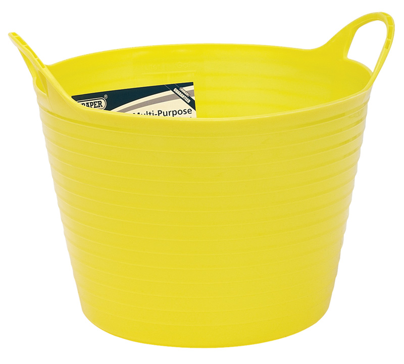15L Multi Purpose Flexible Bucket - Yellow - 22302 - DISCONTINUED 