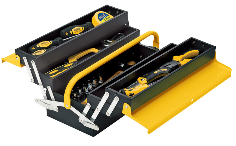 DIY Series 4 Tray Cantilever Tool Box - 22334 