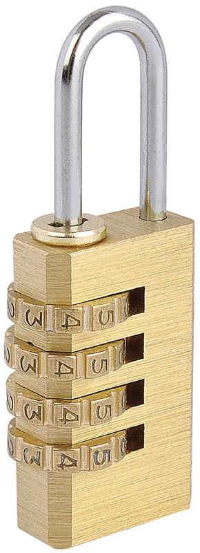 21mm Brass Combination Padlock (four Numbers) - 22342 