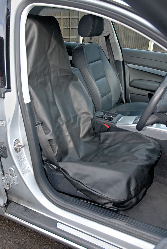 Expert Side Airbag Compatible Heavy Duty Front Seat Cover - 22597 