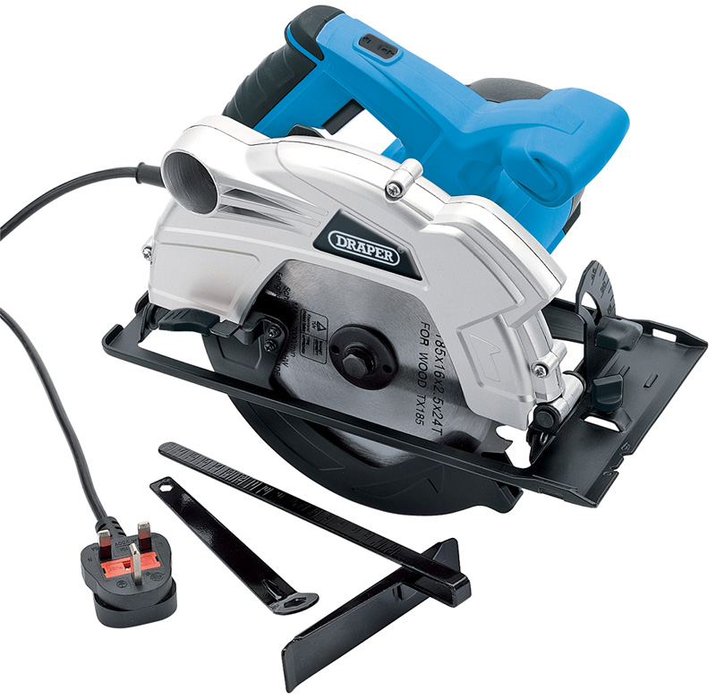 1300W 230V 185mm Circular Saw With Laser Guide - 23034 