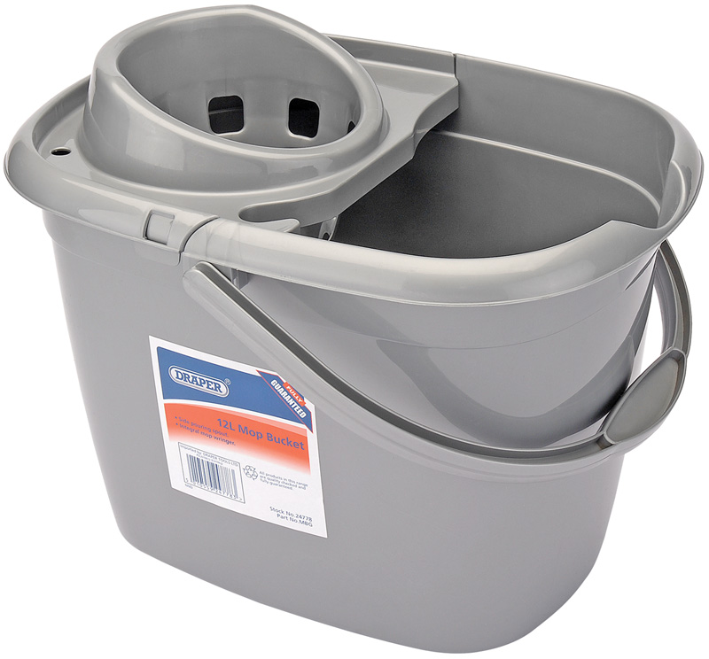 12L Plastic Mop Bucket - 24778 