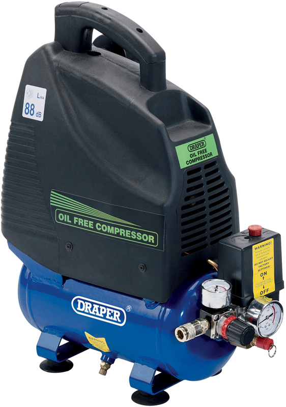 6L 1.1KW Oil-Free Air Compressor - 24974 