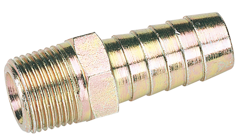 3/8" Taper 1/2" Bore PCL Male Screw Tailpiece (Sold Loose) - 25821 