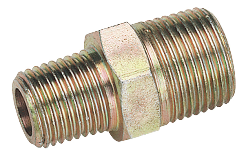 3/8" Male To 1/4" BSP Male Taper Reducing Union (Sold Loose) - 25826 