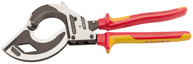 Expert Knipex 350mm VDE Heavy Duty Cable Cutter - 25881 