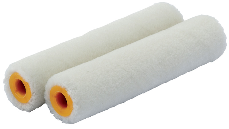 100mm Simulated Mohair Paint Roller Sleeves (Pack Of Two) - 26256 