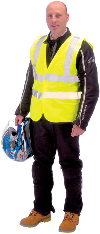 Expert High Visibility Large Traffic Waistcoat To EN471 Class 2L - Size L - 27485 