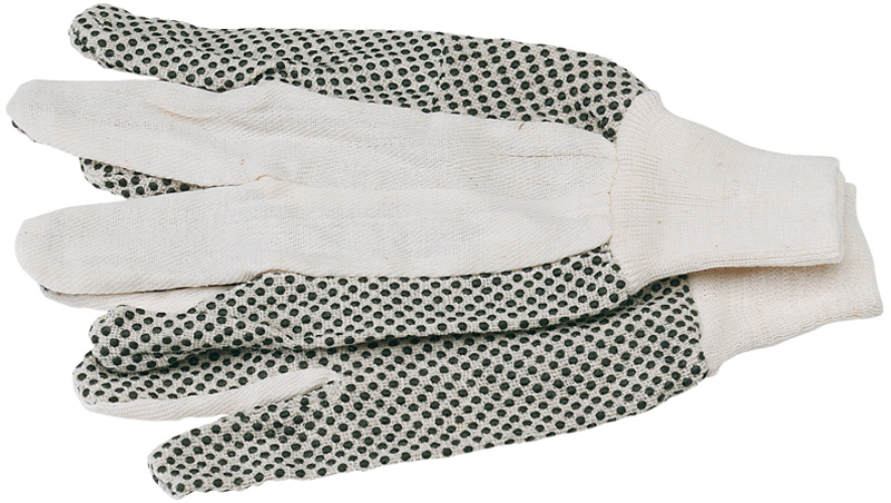 Non-Slip Cotton Gloves - Large - 27602 
