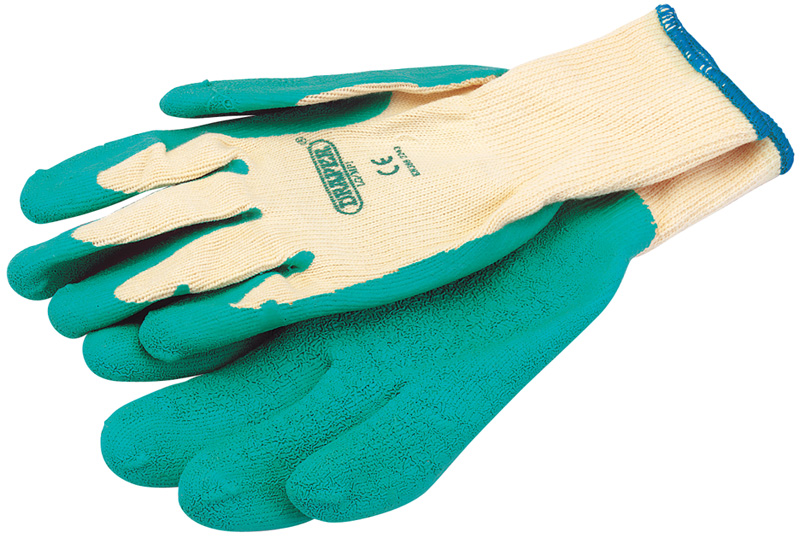 Expert Green Heavy Duty Latex Coated Work Gloves - Extra Large - 27627 