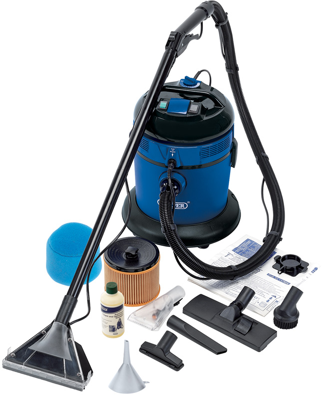20L 1100W 230V Wet And Dry Shampoo/Vacuum Cleaner - 27889 