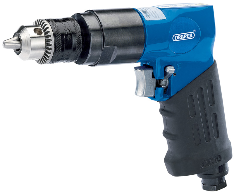 Reversible Air Drill With 10mm Geared Chuck - 28829 