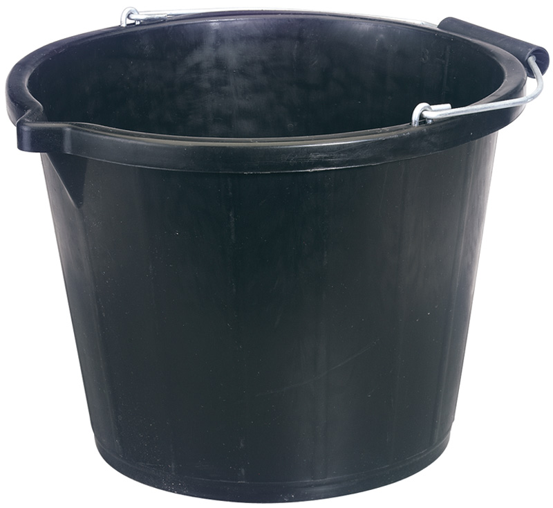 14.8L Bucket - Black - 31687 