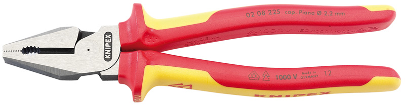 Expert Knipex 225mm Fully Insulated Knipex High Leverage Combination Pliers - 32018 