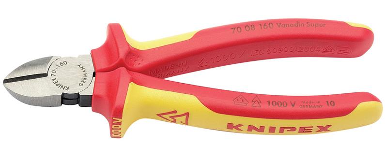 Expert Knipex 125mm Fully Insulated Diagonal Side Cutters - 32020 