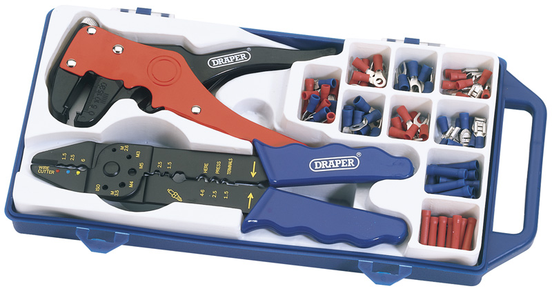 6 Way Crimping And Wire Stripping Kit - 33079 