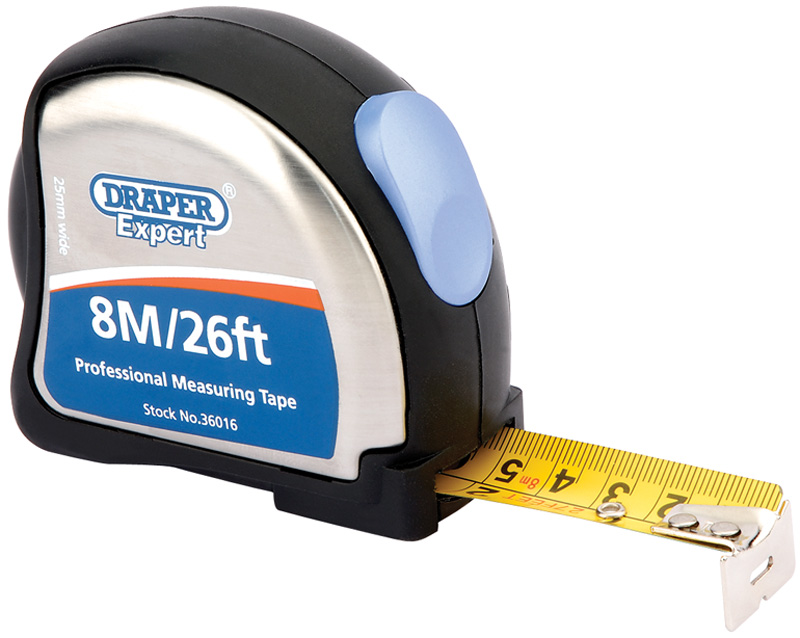 8m/26ft Expert Professional Measuring Tape - 36016 