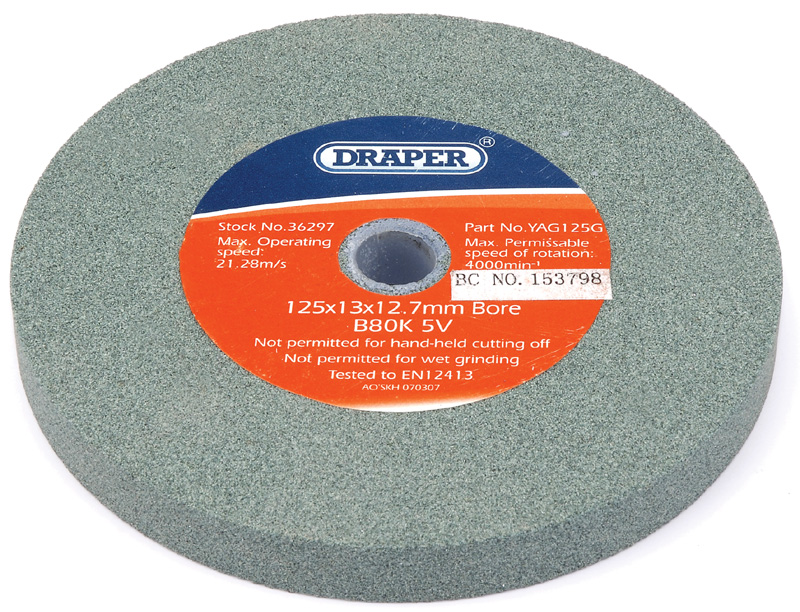 Grinding Wheel Green Grit 125 - 36297 - DISCONTINUED 