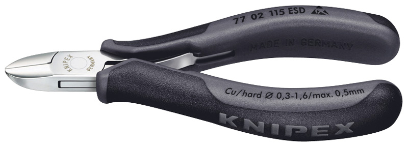 Expert 115mm Knipex Antistatic Diagonal Cutting Nipper - 37068 