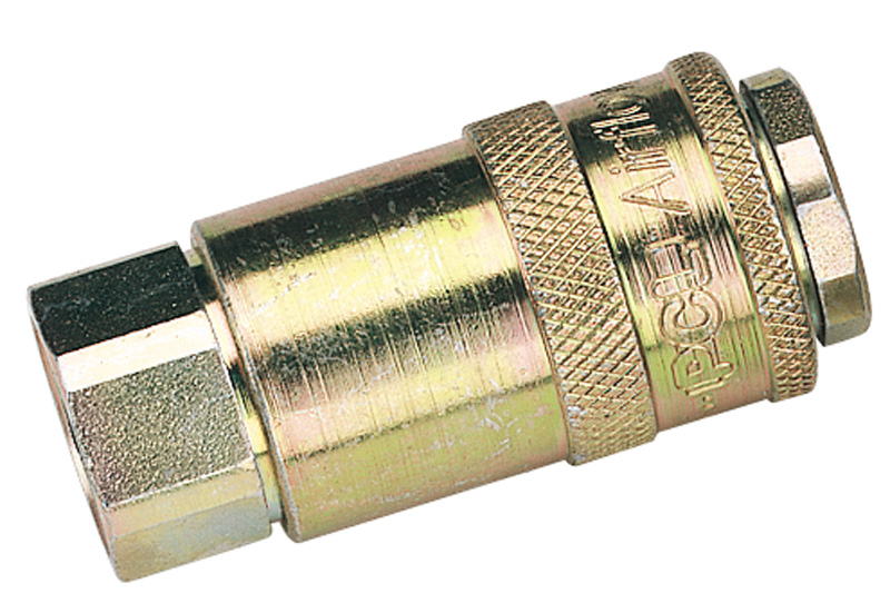 3/8" Female Thread PCL Parallel Airflow Coupling (Sold Loose) - 37829 