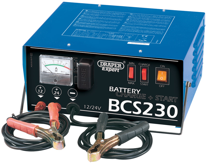 Expert 12/24V 230A Battery Starter Charger - 40179 