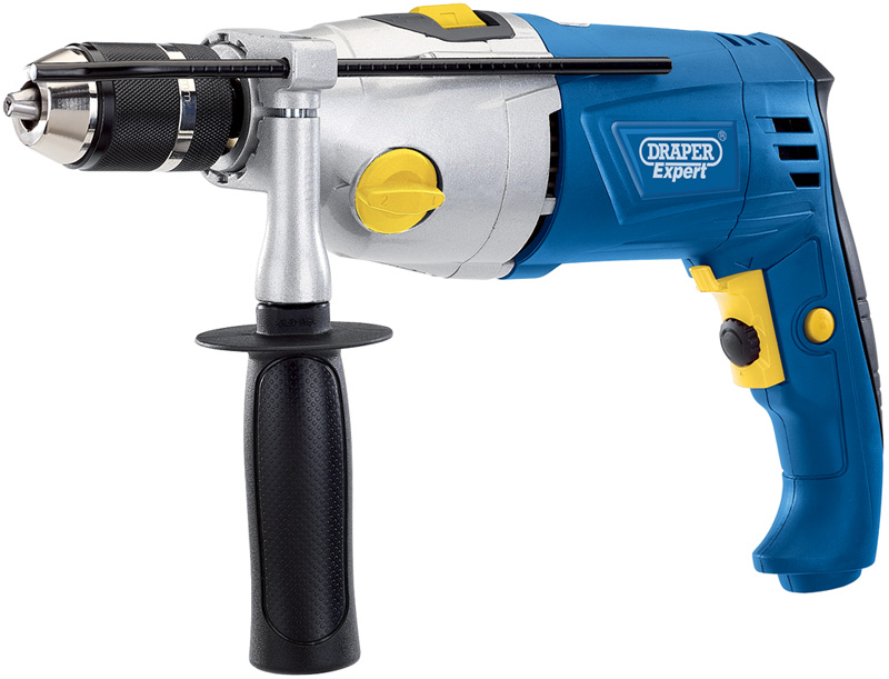 Expert 1050W 230V Hammer Drill With Keyless Chuck - 41463 