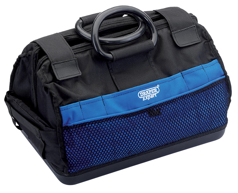 Expert 25L Cantilever Tool Bag With Heavy Duty Plastic Base And Handles 420 X 280 X 210mm - 41930 