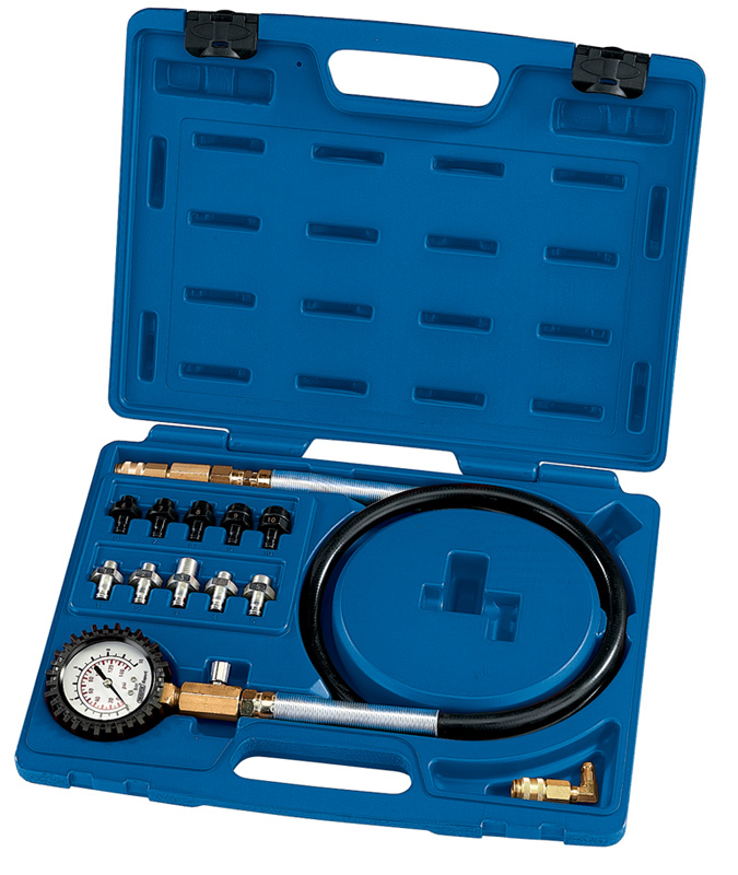 Expert 12 Piece Quality Oil Pressure Test Kit - 43054 