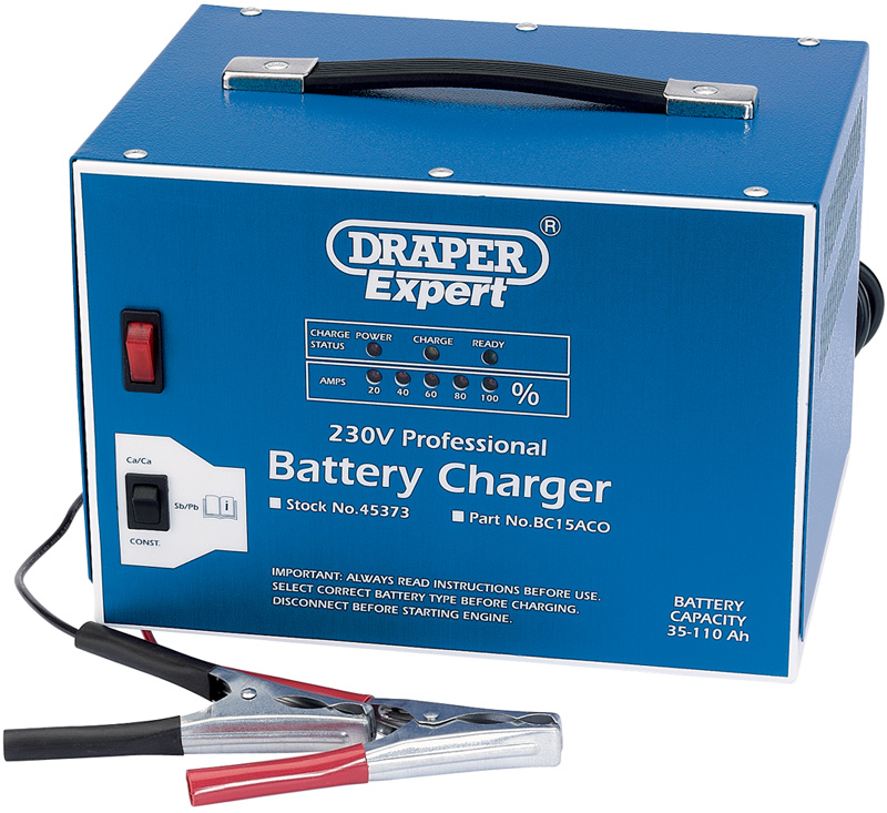 Expert 12V Battery Charger With Constant Output Mode - 45373 