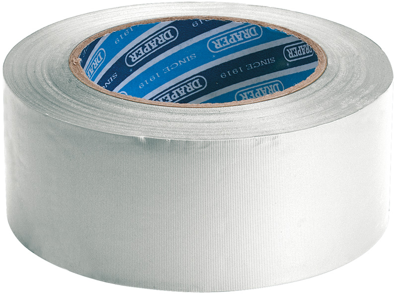30m X 50mm White Duct Tape Roll - 49431 