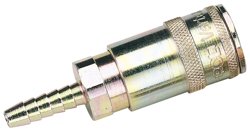 1/4" Bore Vertex Air Line Coupling With Tailpiece (Sold Loose) - 51412 